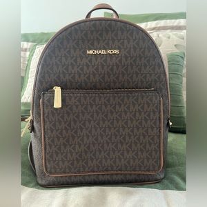 Michael Kors Logo Backpack